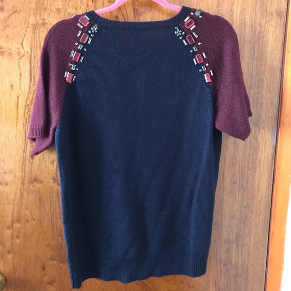 J.Crew Rhinestone Top - Picture 3 of 5